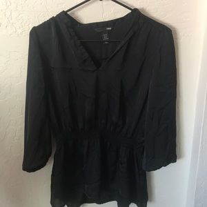 Dressy black half sleeve